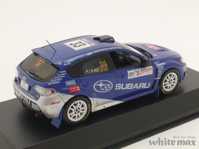 J-コレクション 1/43 スバル インプレッサ WRX STI グループ N 群馬ラリー T.Arai 2009