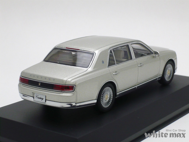 京商 1/43 トヨタ センチュリー (精華/シルバーメタリック)
