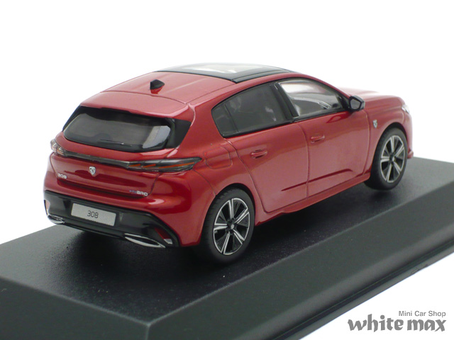 ミニカー 1/43 ノレブ プジョー 207 Berlin 3p 2009 レッド