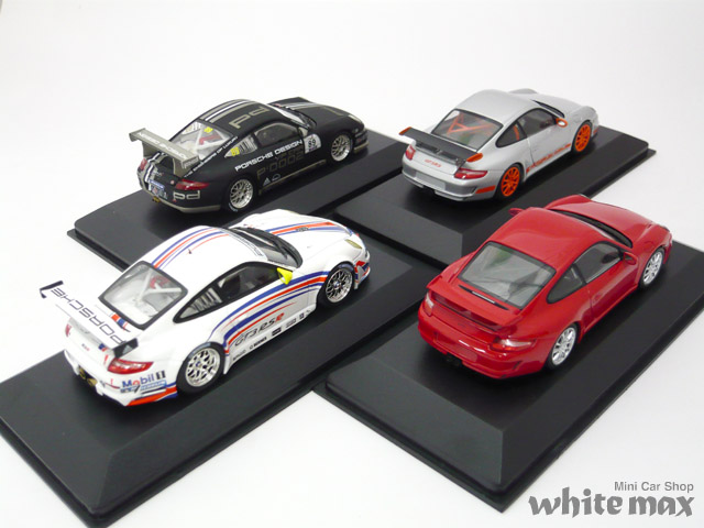 ミニチャンプス 1/43 ポルシェ911 ドライバーズセット 4台セット ミニチャンプス 1/43 ポルシェ デザイン ドライバーズ セット
