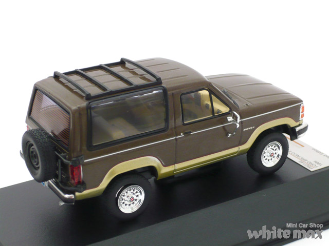 プレミアムX 1/43 フォード ブロンコ II 1989 (ブラウンツートン)